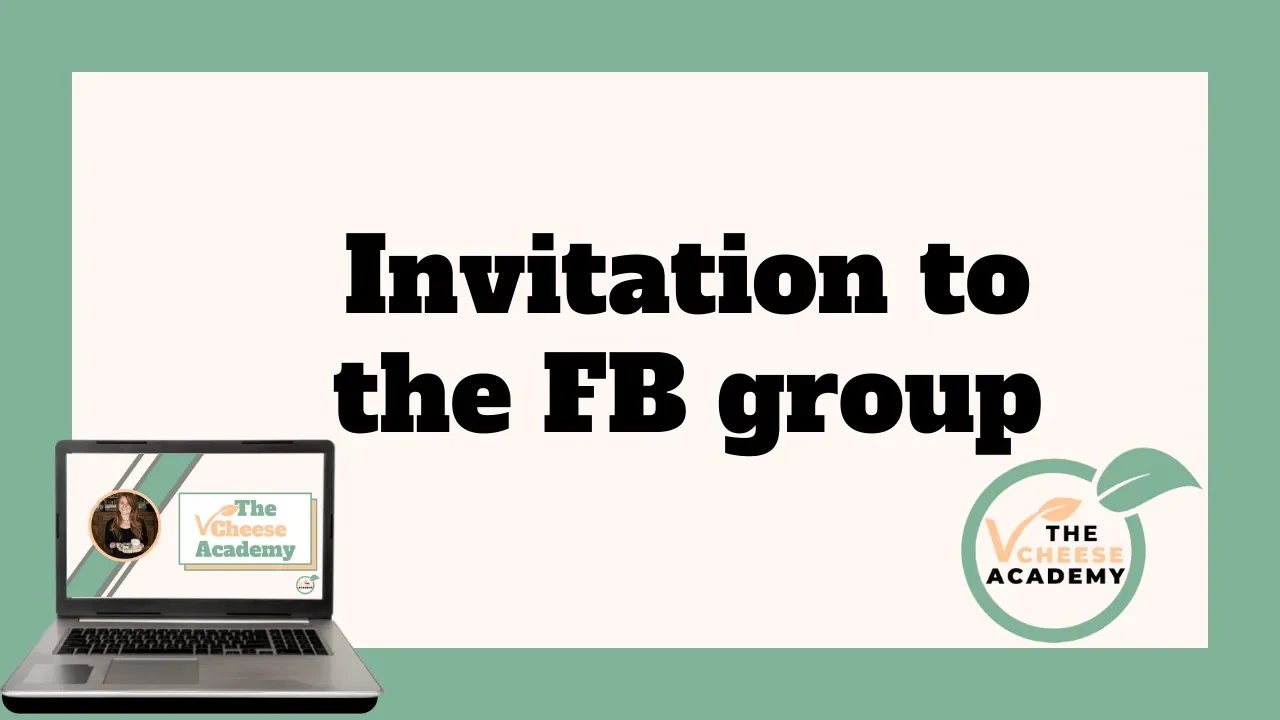 Invitation to the FB group lesson poster