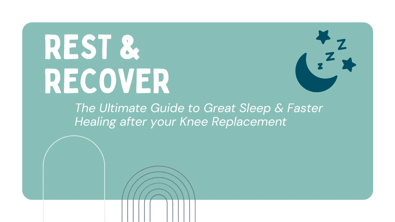 Welcome to Rest & Recover lesson poster