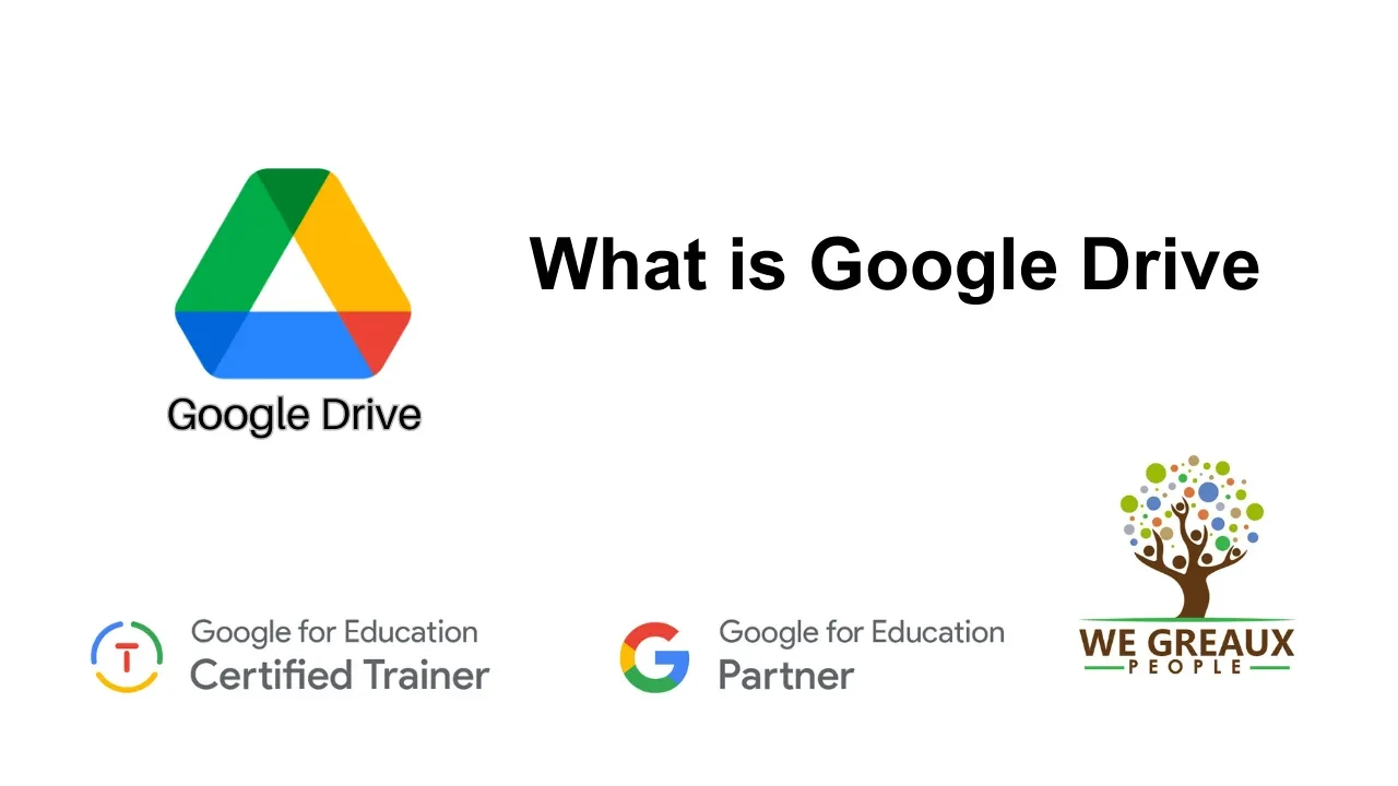 What is Google Drive? lesson poster