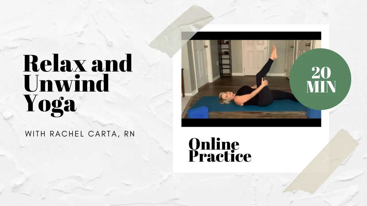 Relax and Unwind Yoga | 20 Minutes lesson poster