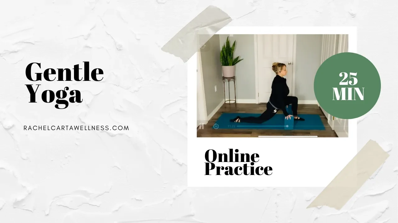 Gentle Yoga | 25 Minutes lesson poster