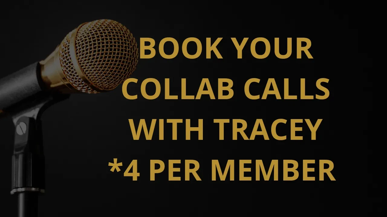 Book a Call with Tracey – Your Personalized Support Inside the Podcast Mastery Program  lesson poster