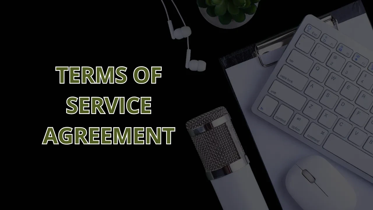 Podcast Empire Terms of Service Agreement lesson poster
