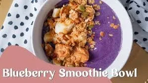 Blueberry Smoothie Bowl lesson poster
