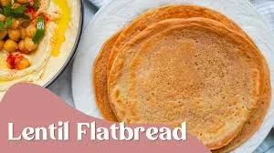 Lentil Flatbread lesson poster
