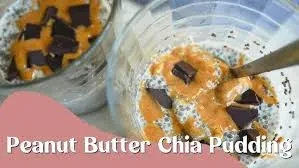 Peanut Butter Chia Pudding lesson poster