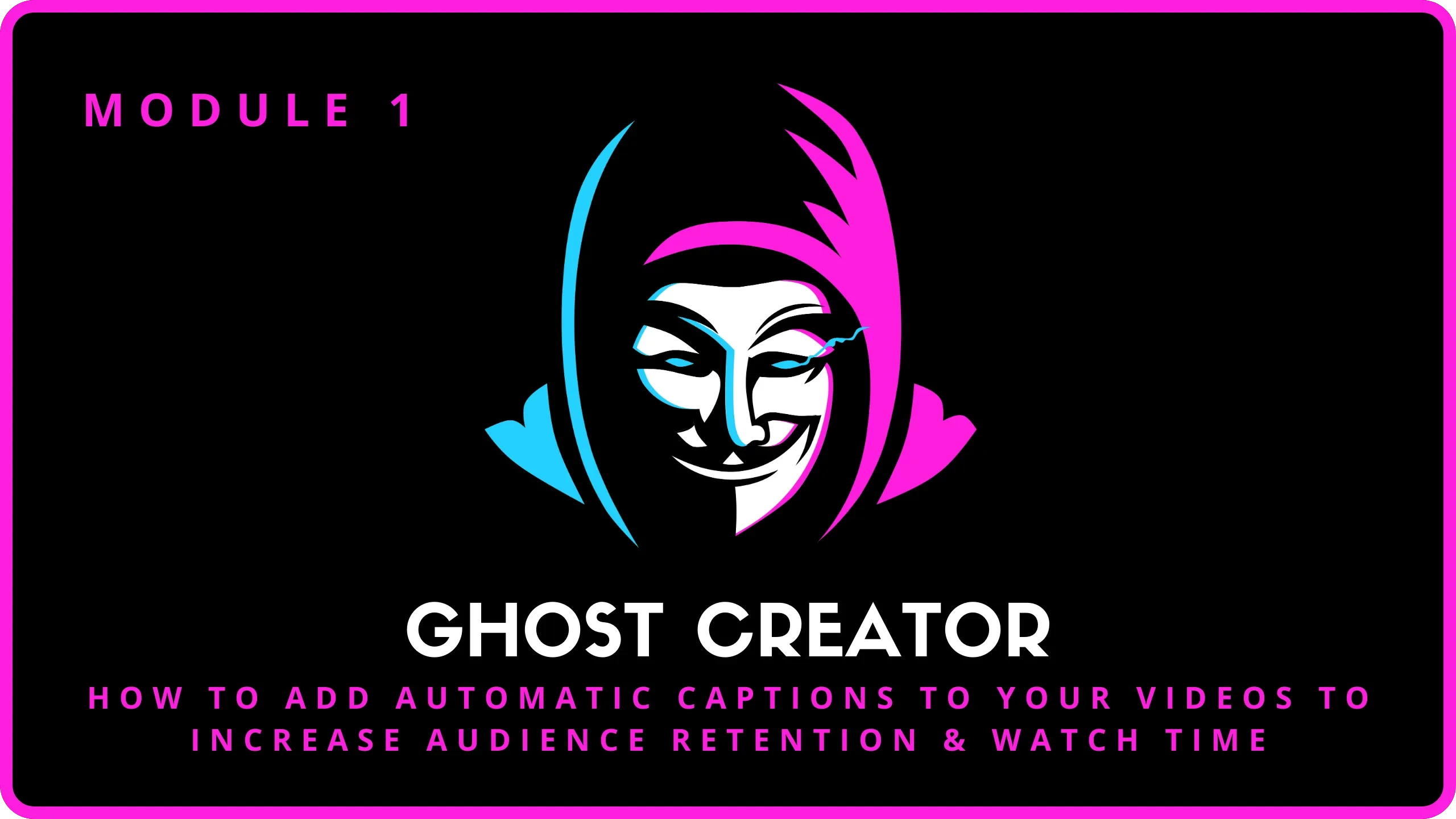 12. How to Add Automatic Captions to Your Videos to Increase Audience Retention & Watch Time lesson poster