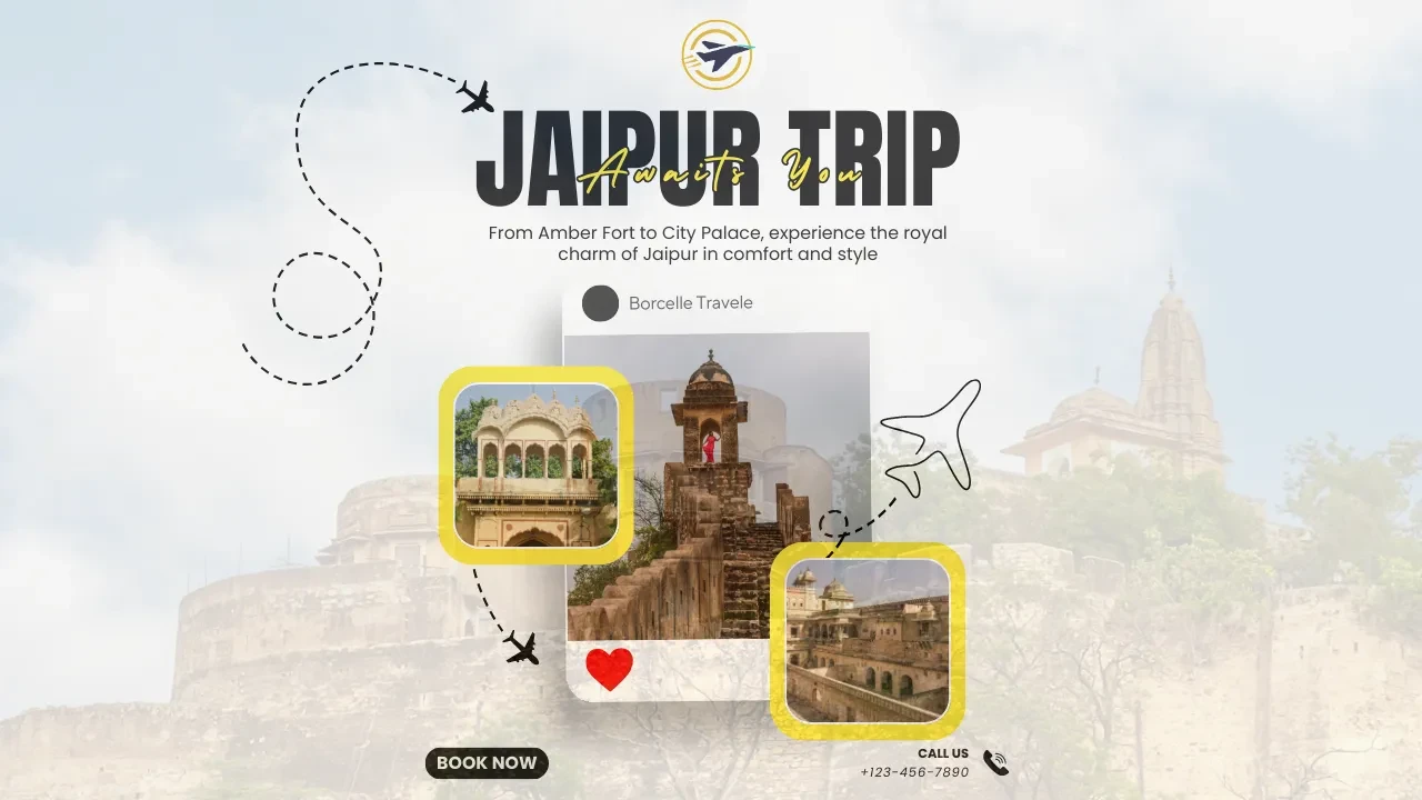 Travel Template lesson poster