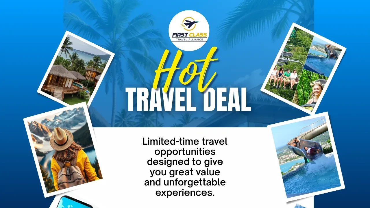 Hot Deals Template lesson poster