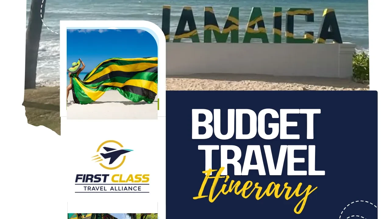 Budget Itinerary Template lesson poster