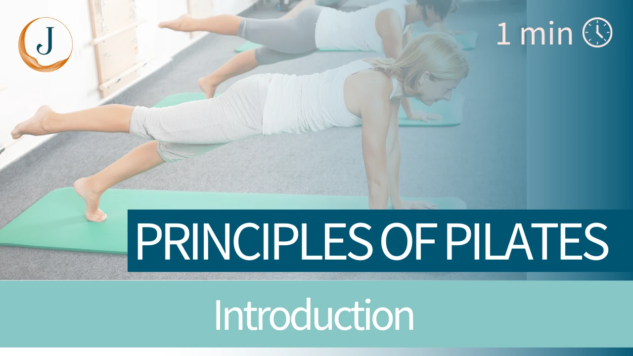 Welcome to Principles of Pilates! lesson poster