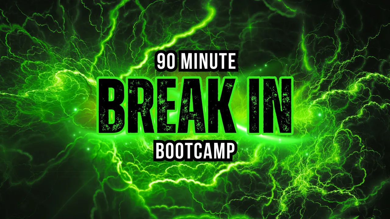 Break Into Cybersecurity: 90-Min Bootcamp