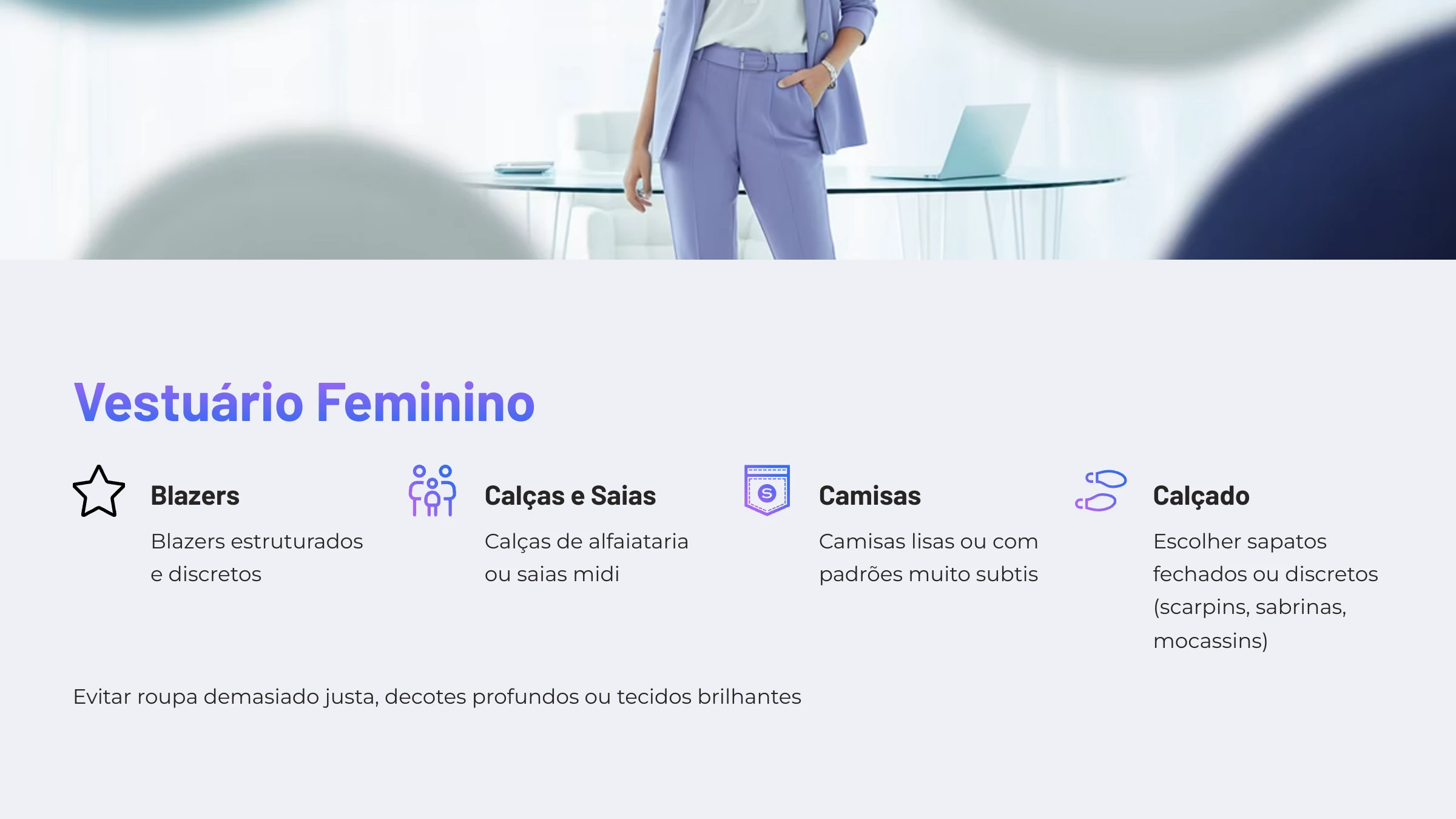 Aula - 06 - Corporativo Feminino lesson poster