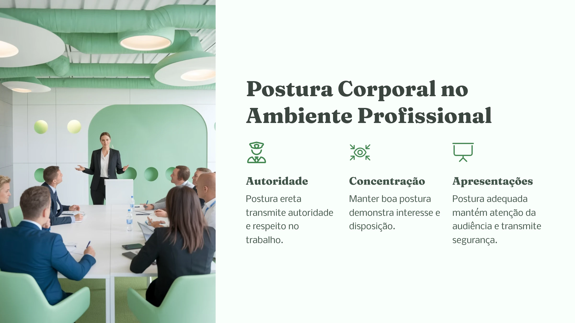 Aula 05 - Postura Corporativa lesson poster