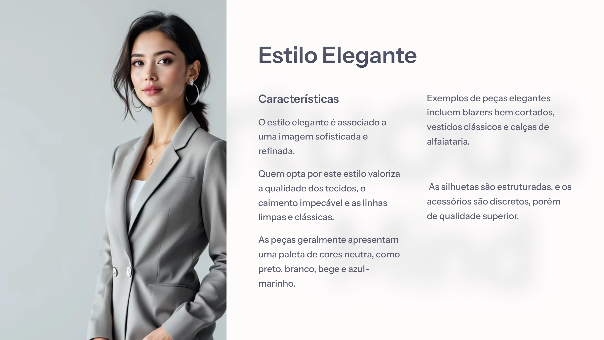 Aula 02 - O Estilo Elegante lesson poster