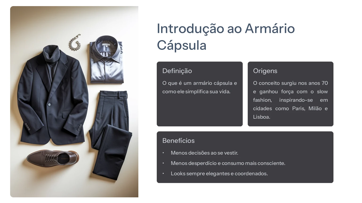 Aula 03 - Armário cápsula lesson poster