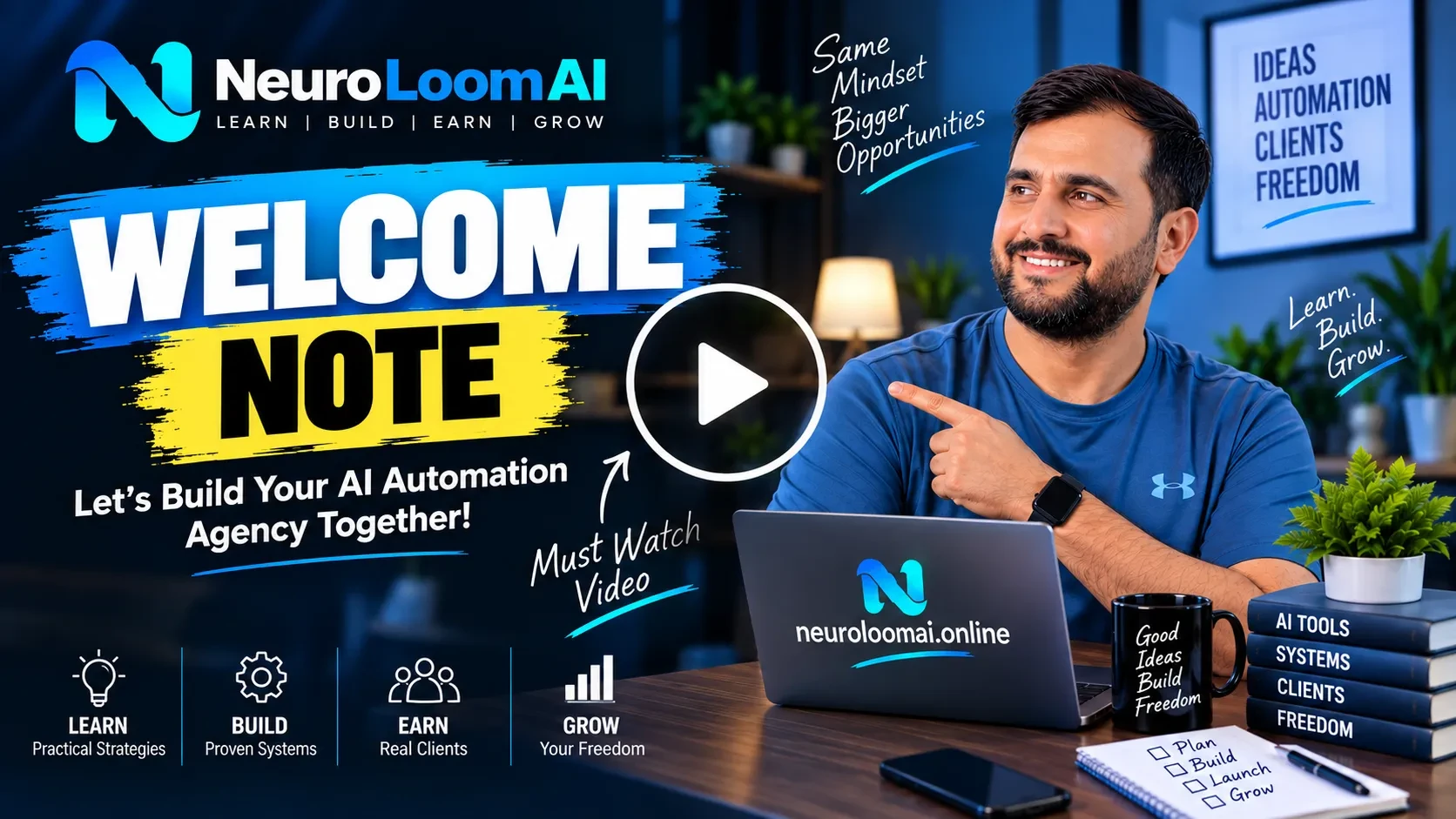 Welcome Notes lesson poster