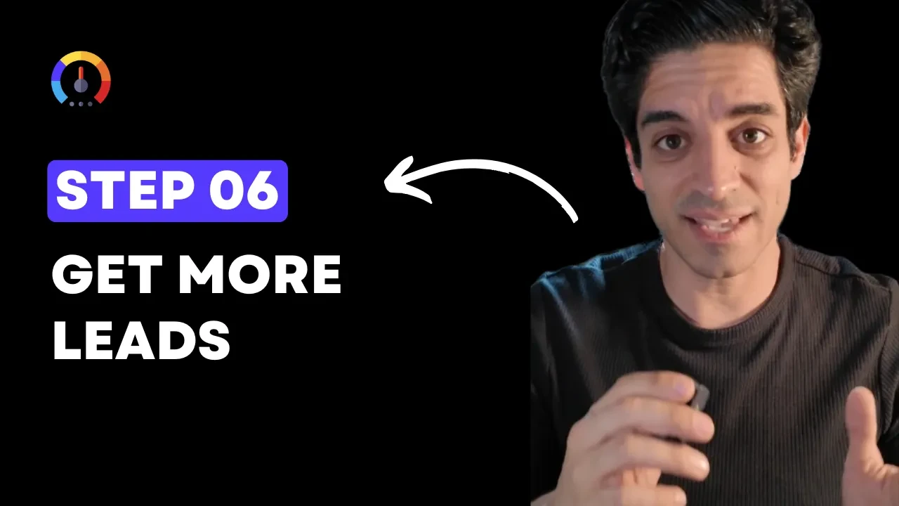Step 6: Get More Leads lesson poster