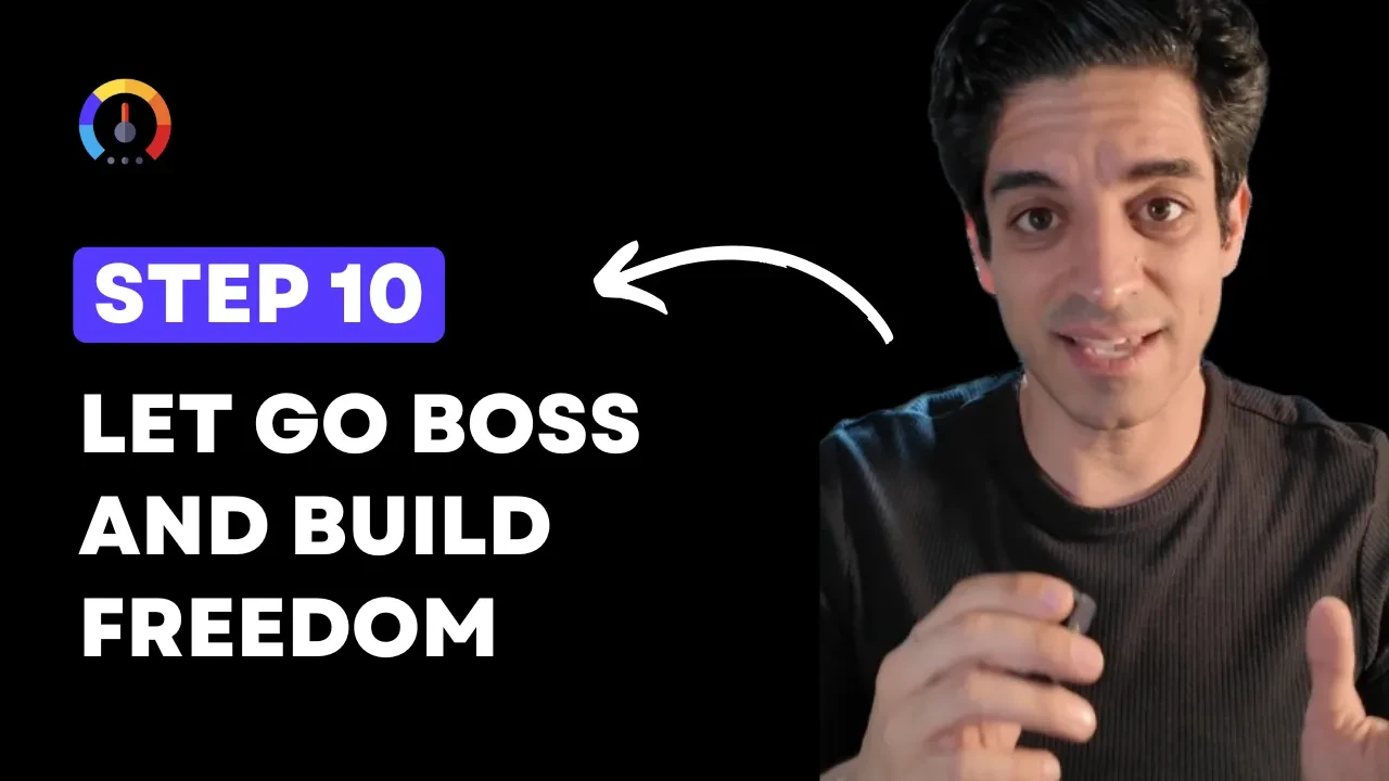 Step 10: Let Go Boss lesson poster