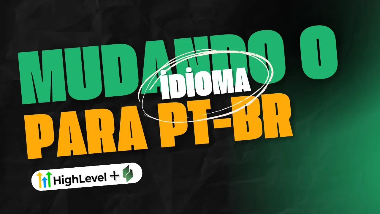 #6 Mudando idioma do sistema para português PT_BR lesson poster
