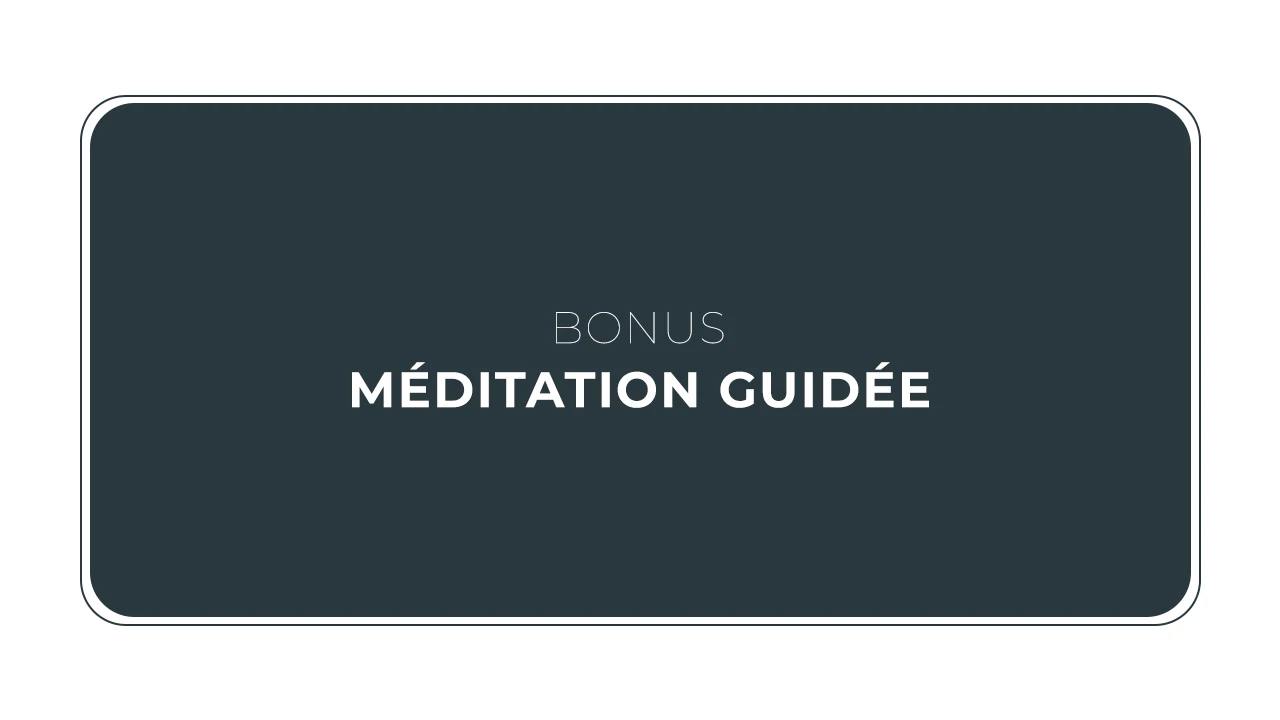 BONUS - Méditation Metta guidée lesson poster