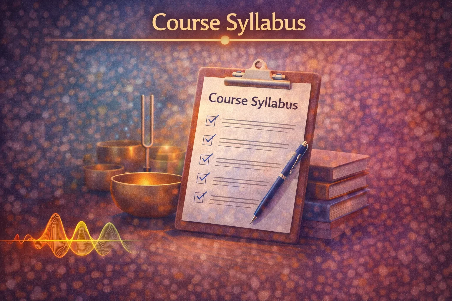Updated Course Syllabus lesson poster