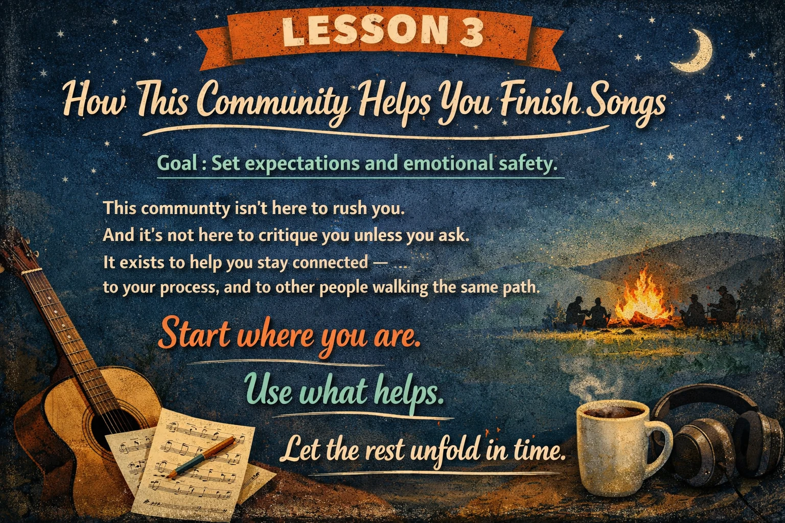 Lesson 3 lesson poster
