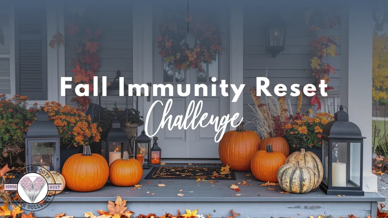 🍂 Welcome to The Immunity Reset lesson poster