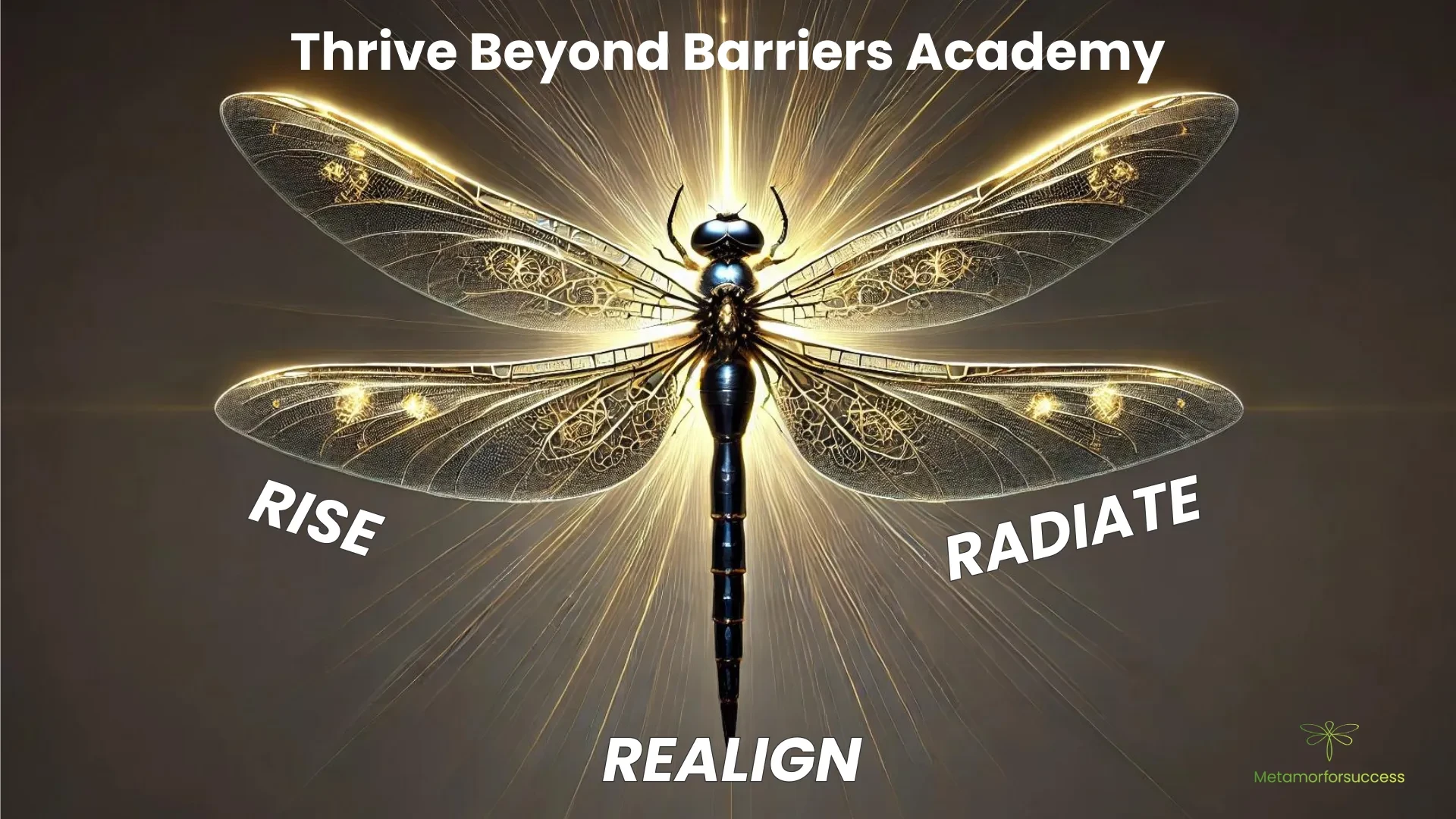 Welcome to the 5-Day - Rise, Realign, Radiate Career Accelerator lesson poster