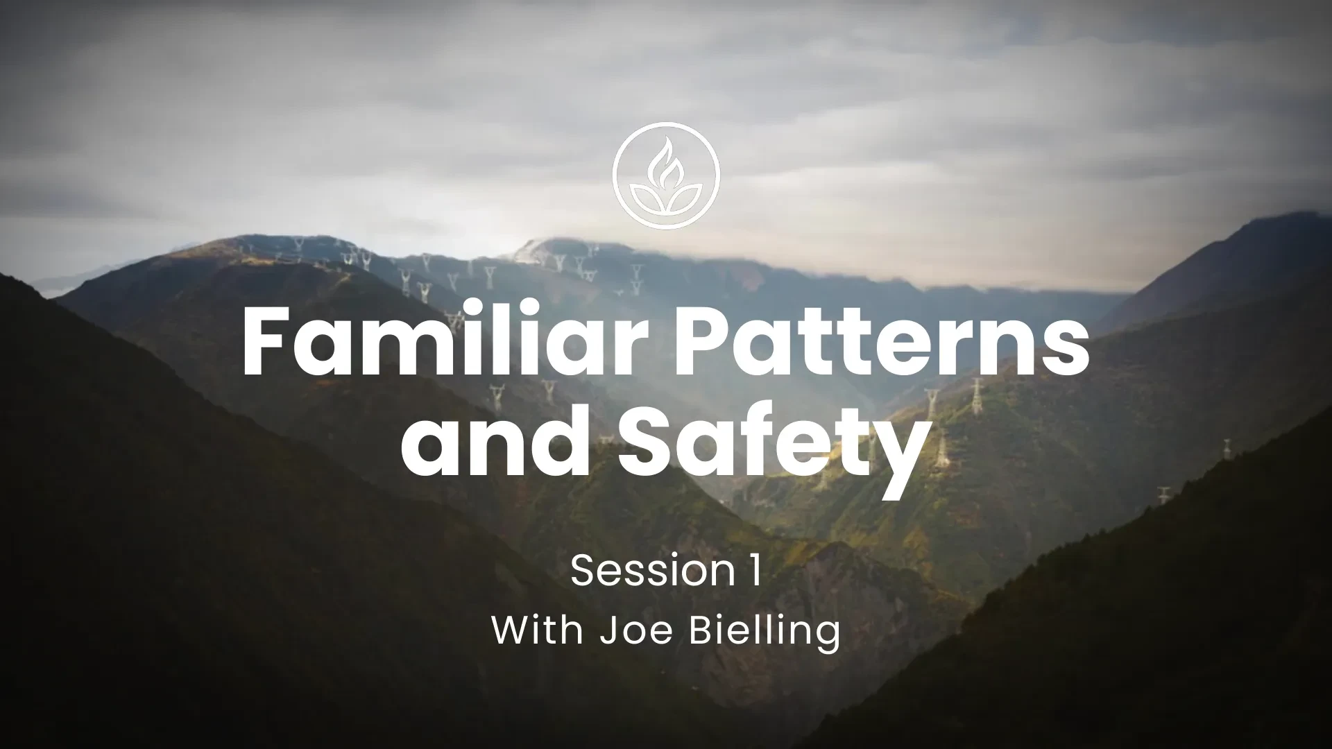 Week 1: Familiar patterns & safety lesson poster