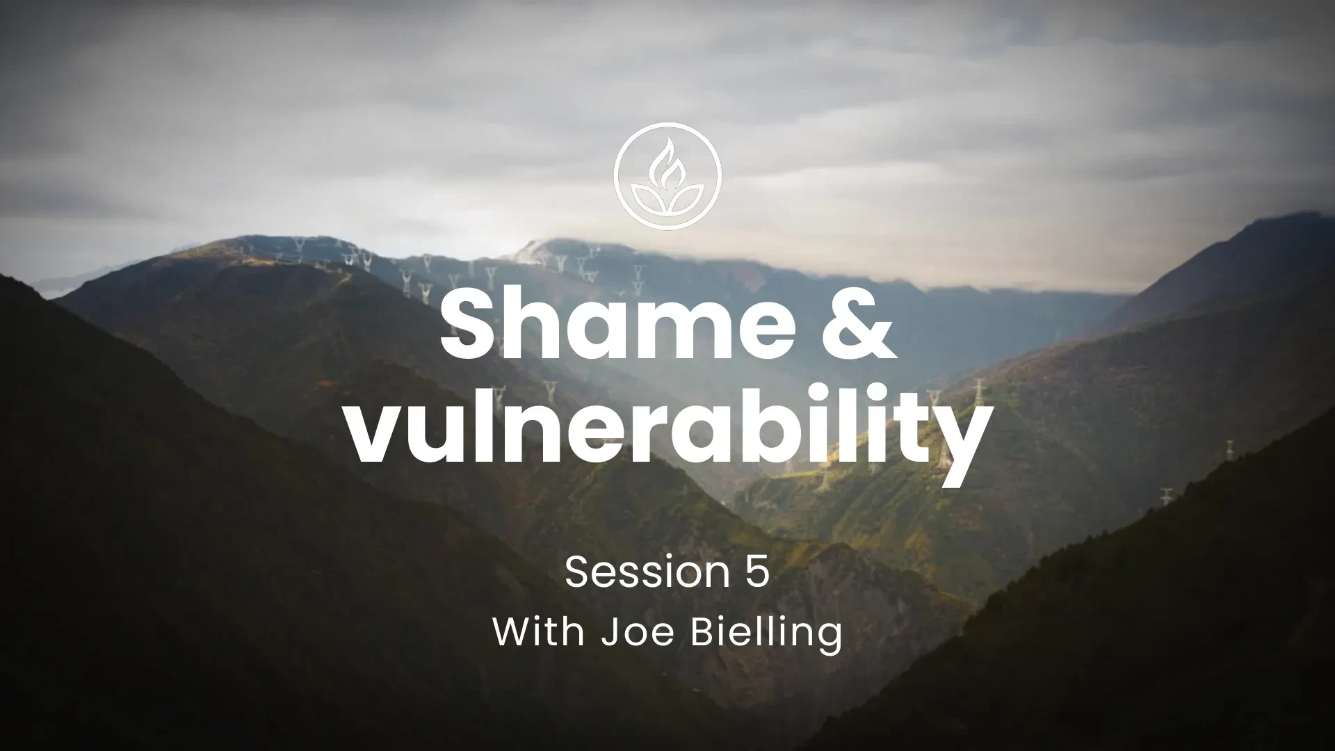 Week 5: Shame & vulnerability lesson poster