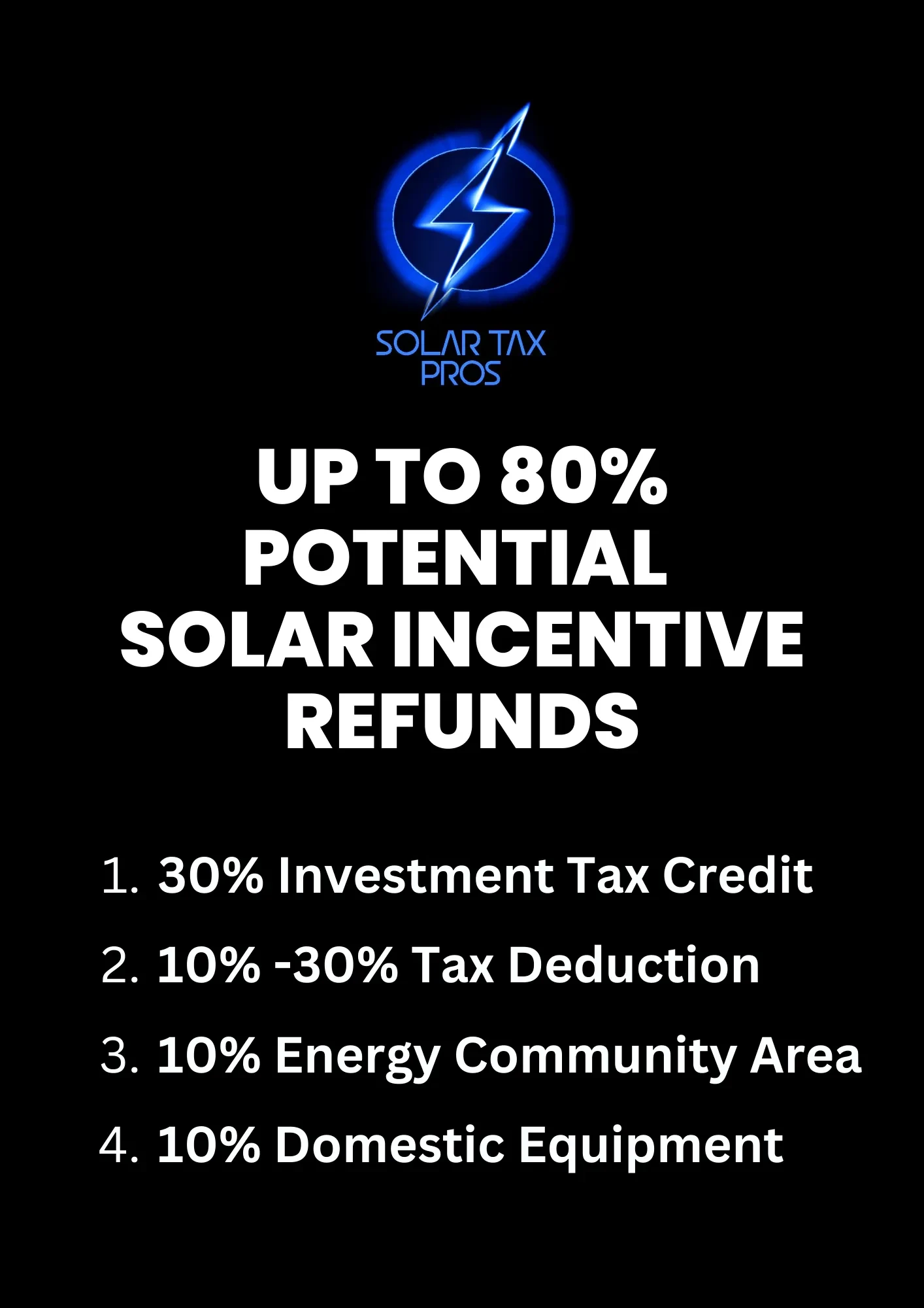 Solar Tax Max™ Plan Document with IRS Forms Completed lesson poster
