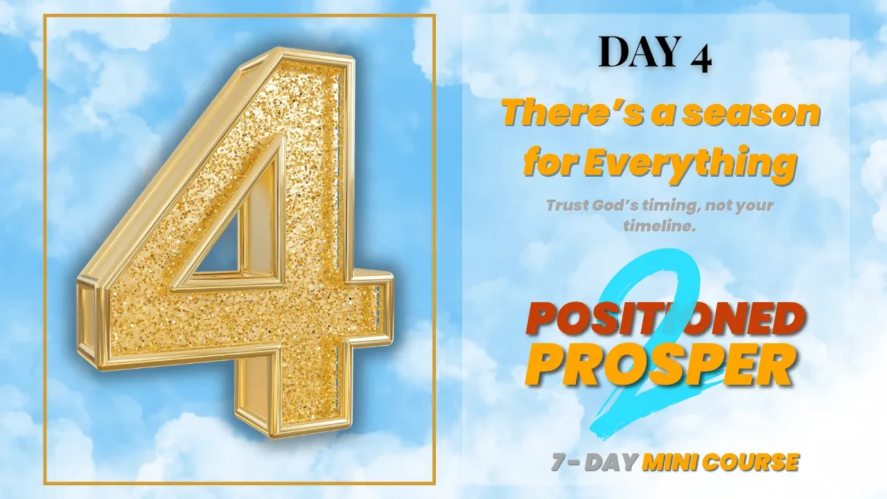 Day 4: There’s a Season for Everything lesson poster