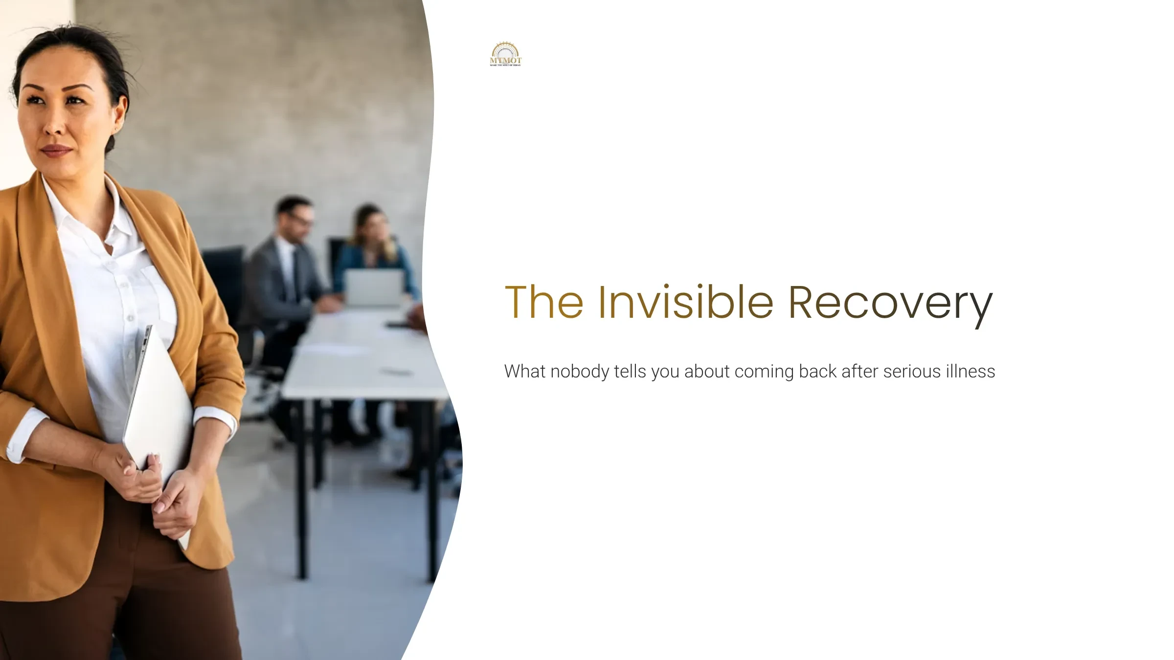 The Invisible Recovery lesson poster