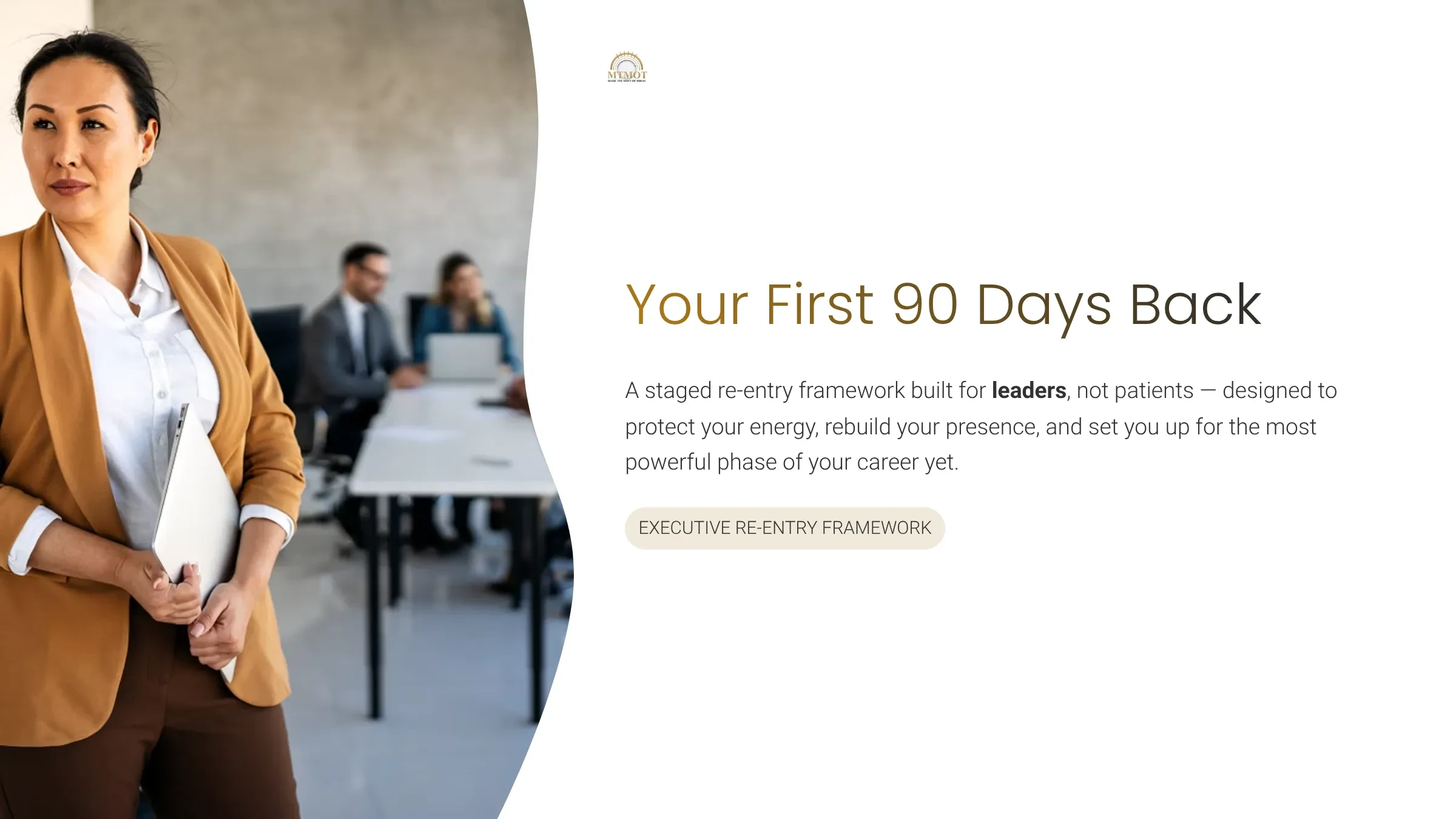 Your First 90 Days Back lesson poster