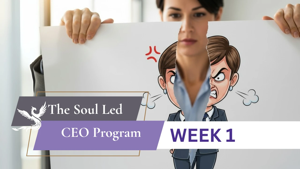 Week 1 - Deconstructing the Old CEO Archetype lesson poster