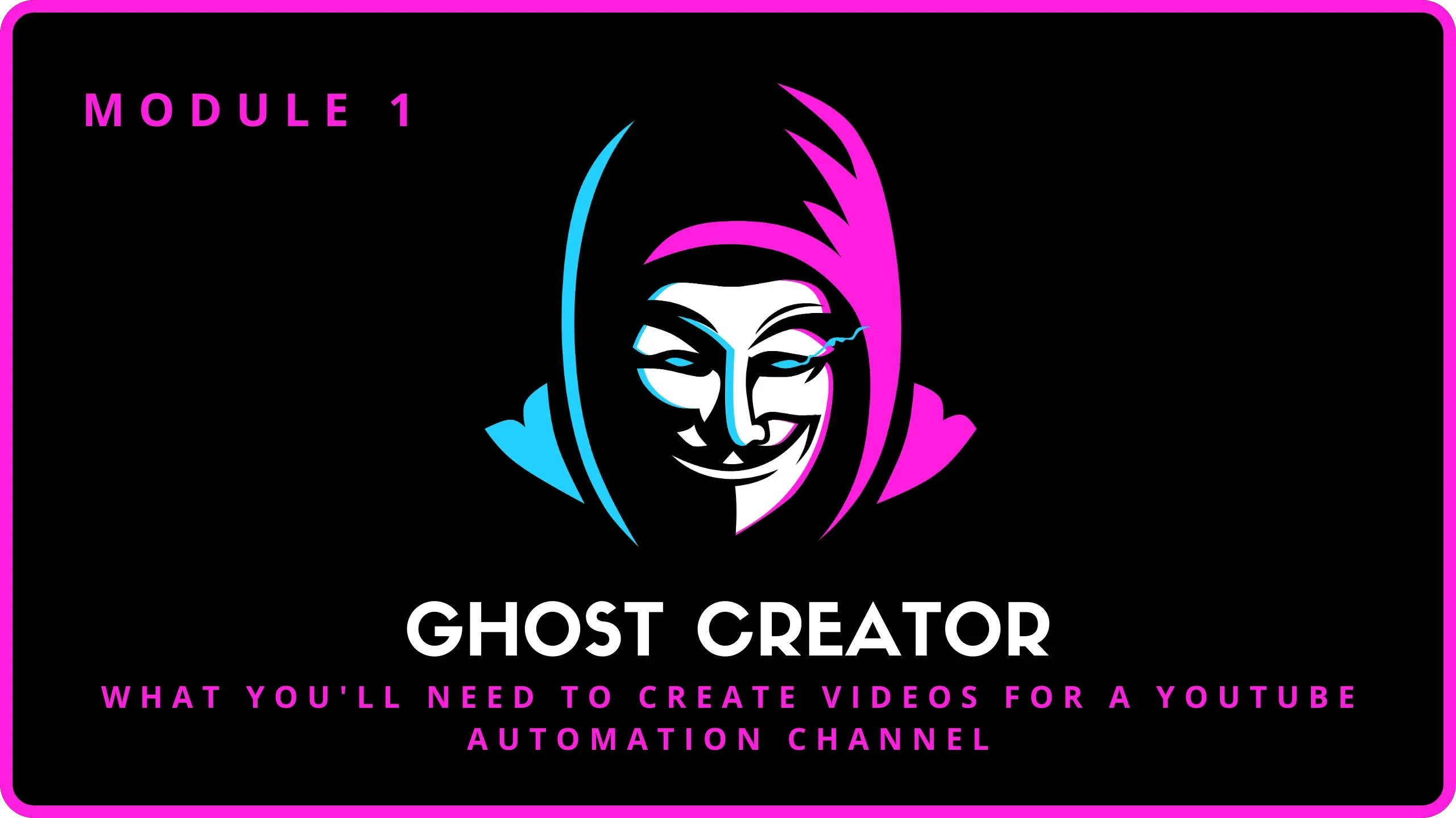5. What You'll Need to Create Videos for a YouTube Automation Channel lesson poster