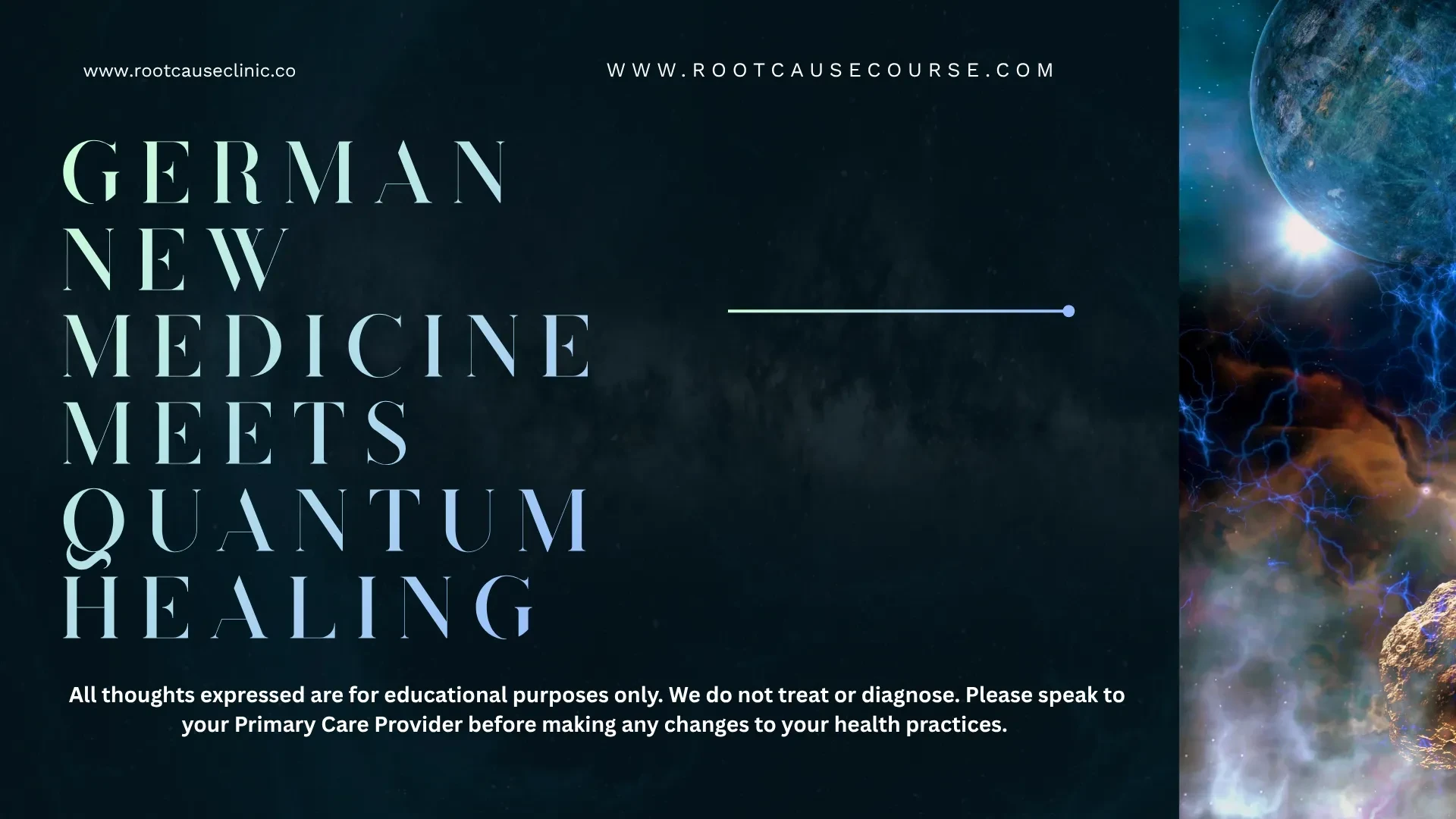 German New Medicine Webinar - Part 1 lesson poster