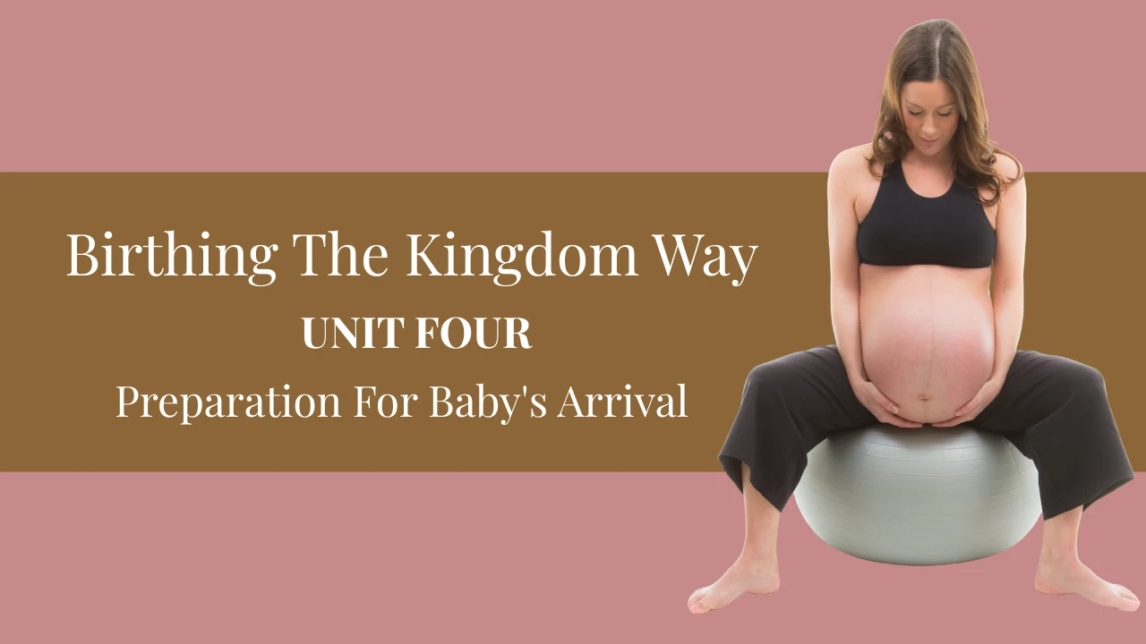 Unit 4: Preparation For Baby's Arrival lesson poster