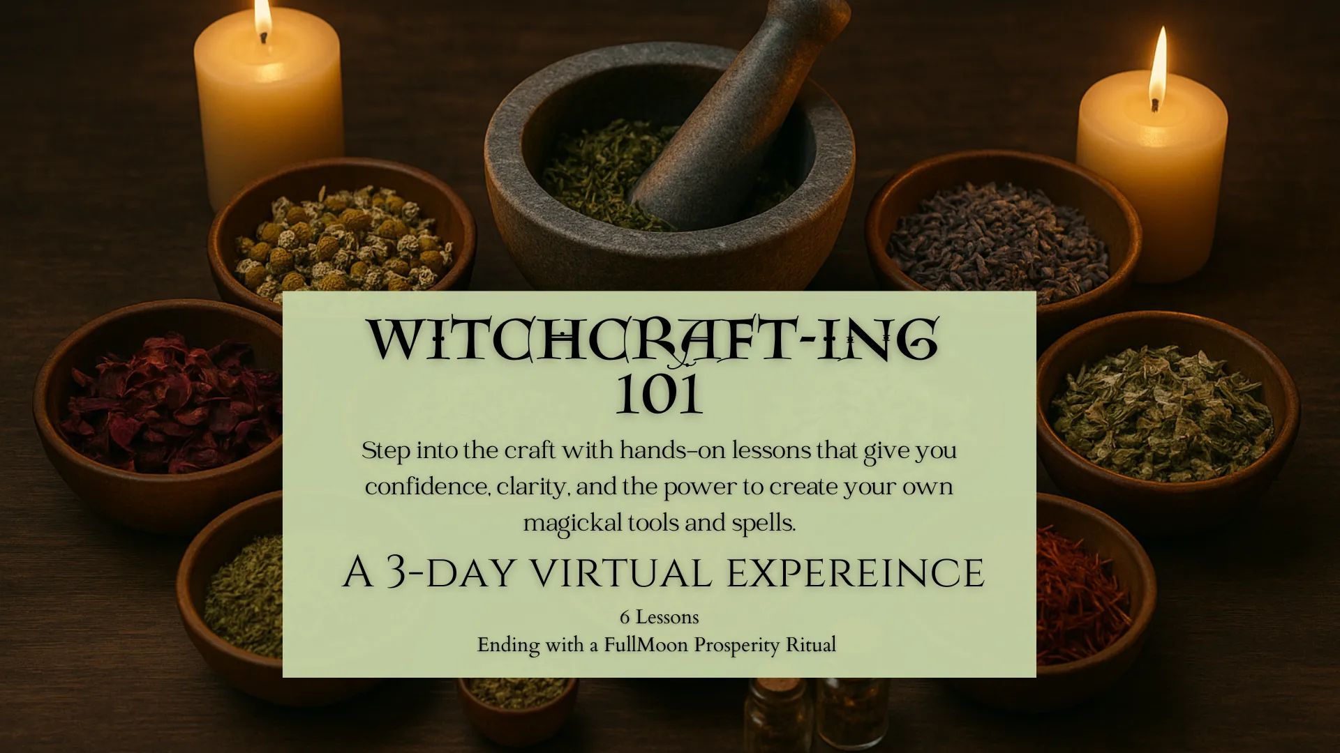 Witchcraft-ing 101 