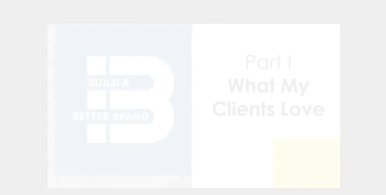 Lesson 1(B): Client Experiences lesson poster