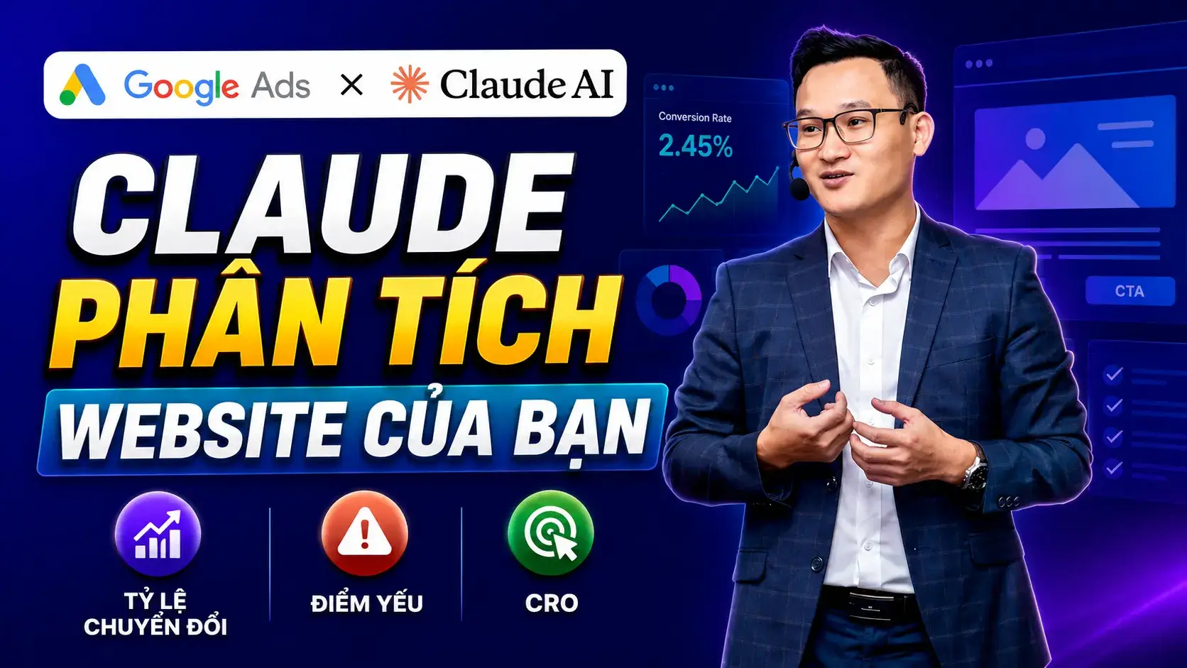 Bài 3.1 - Claude phân tích website của bạn — tỷ lệ chuyển đổi, điểm yếu, CRO