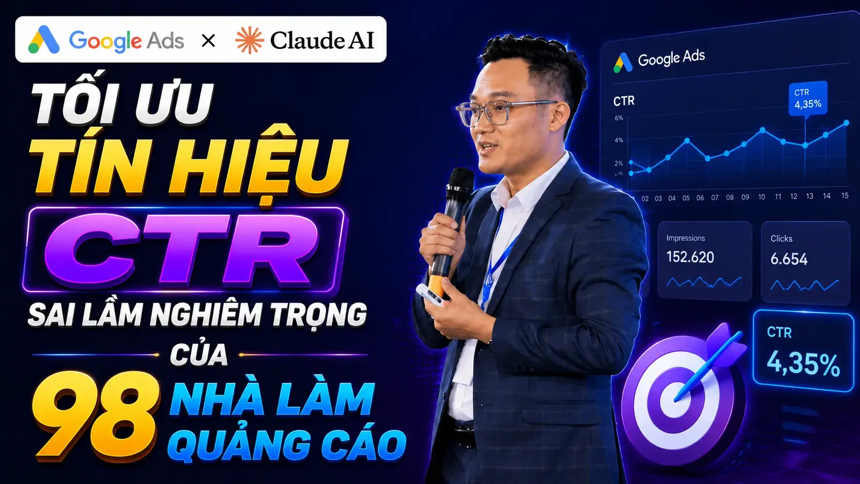 Bài 6.4 - Tối ưu tín hiệu CTR sai lầm nghiêm trọng của 98 nhà làm quảng cáo