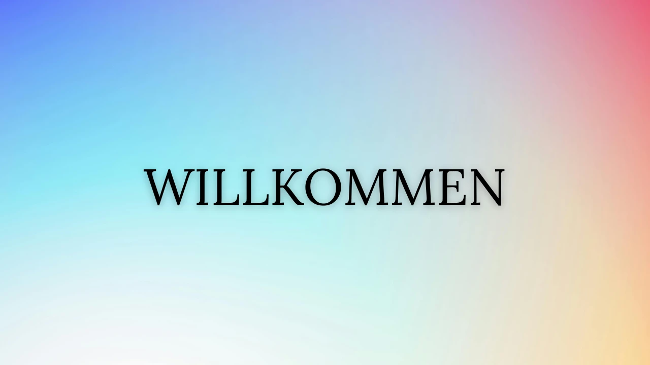 Willkommen am Board! lesson poster