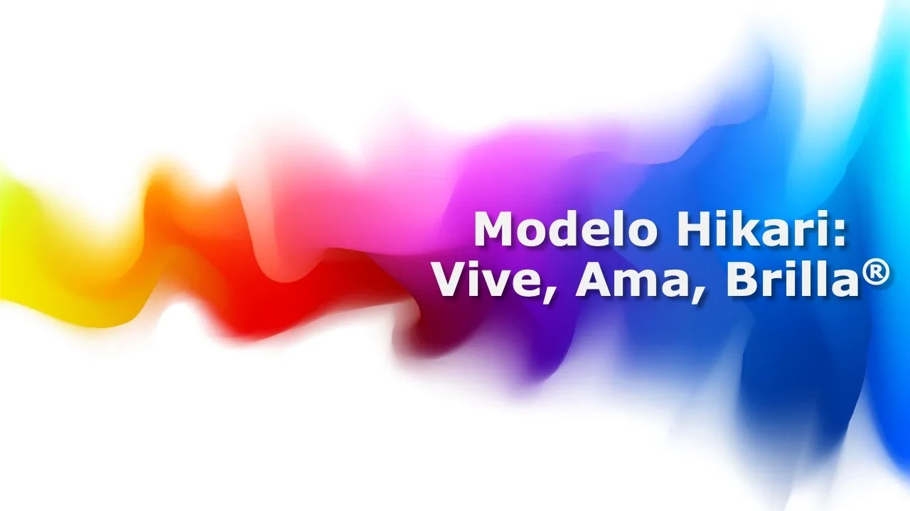 Modelo Hikari: Vive, Ama, Brilla® lesson poster