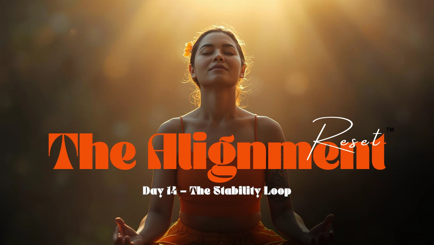 DAY 14 — The Stability Loop lesson poster