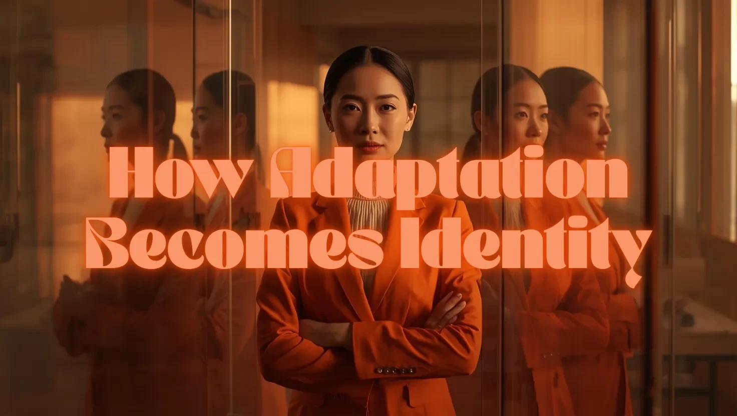 Lesson 2 — How Adaptation Becomes Identity lesson poster