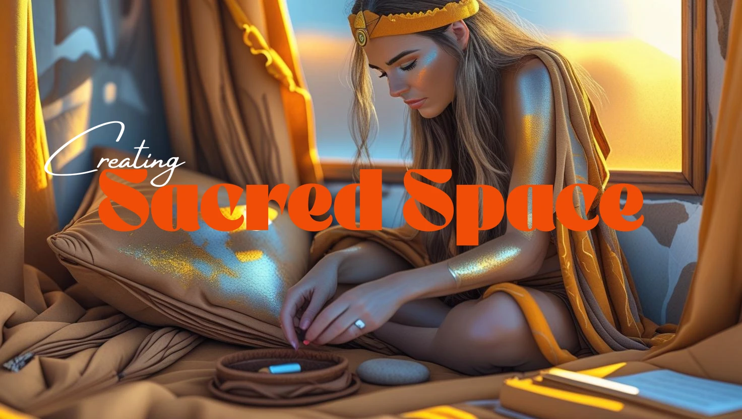 Lesson 4: Creating Sacred Space lesson poster