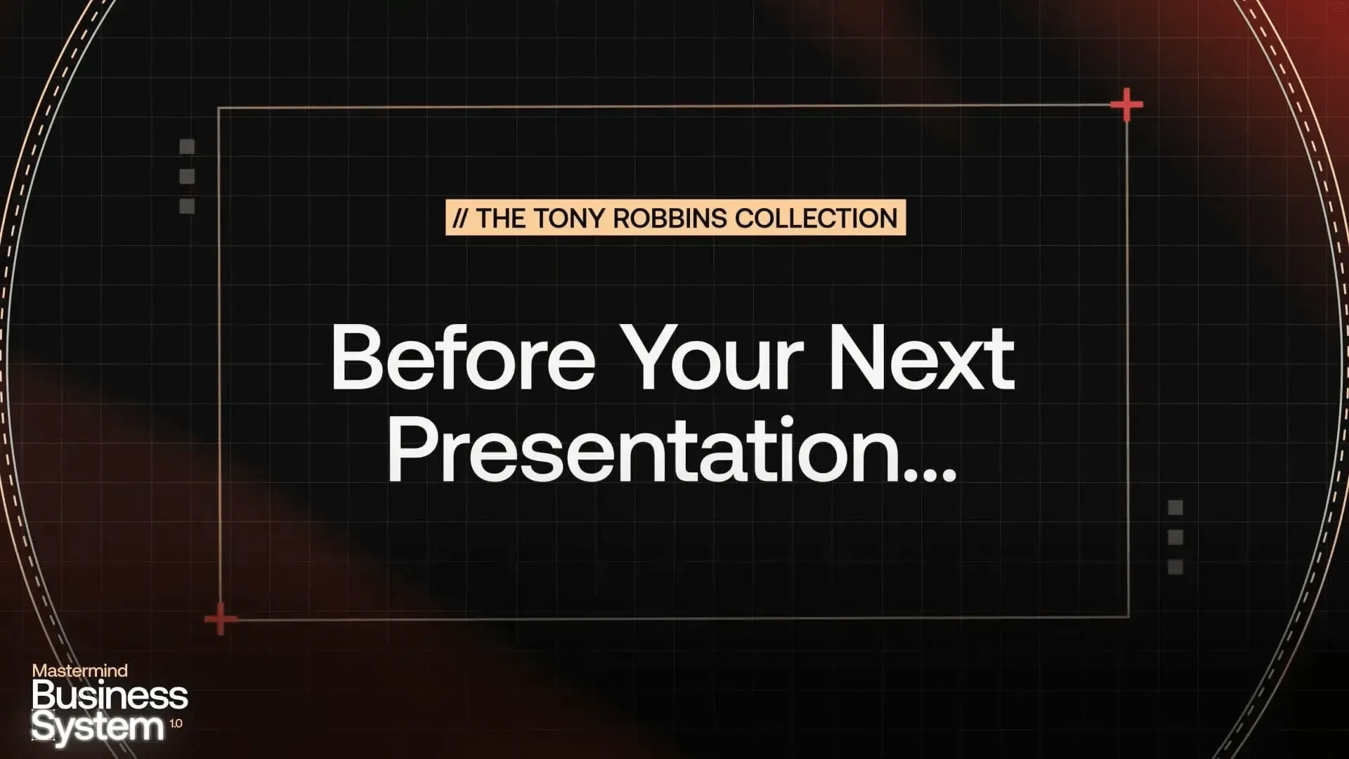 Before Your Next Presentation... lesson poster