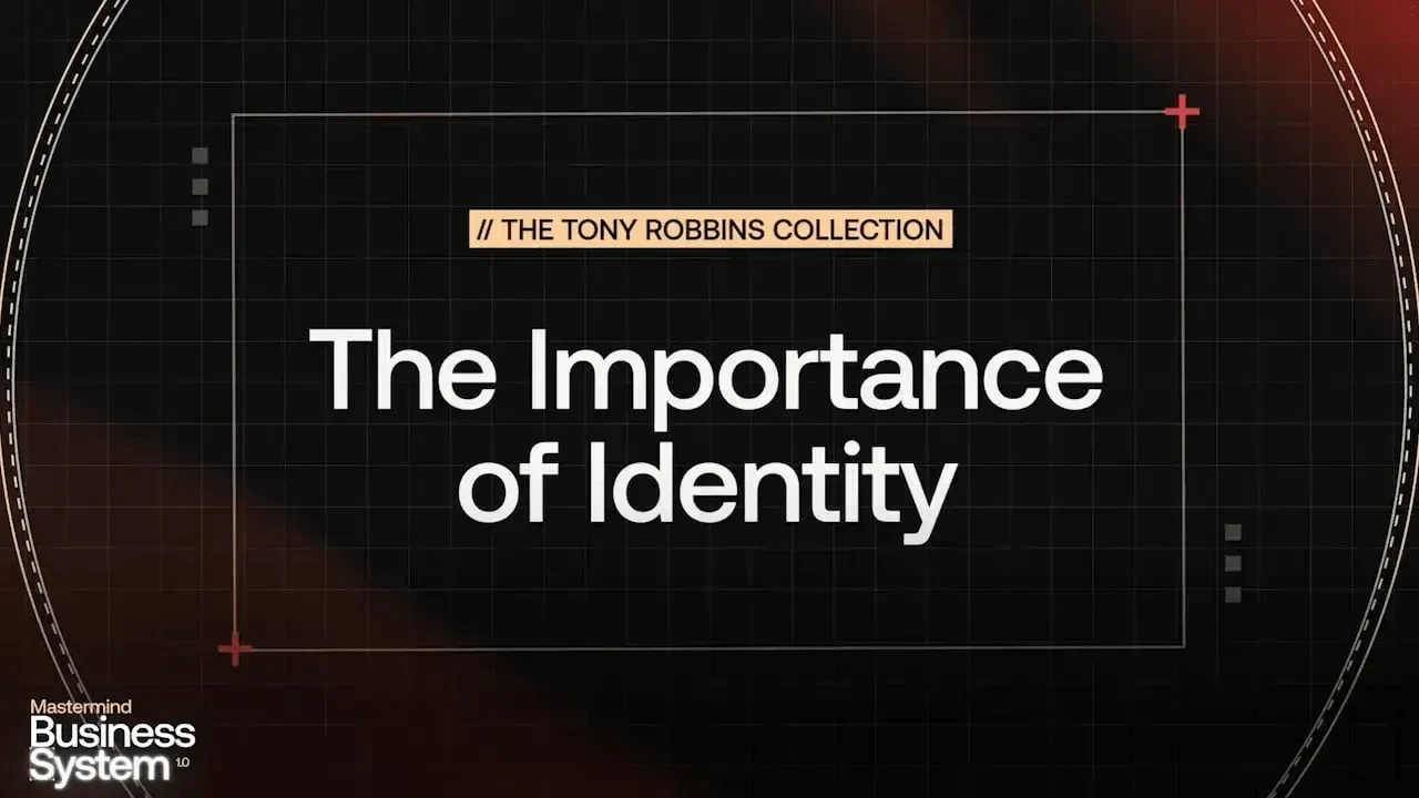 The Importance of Identity lesson poster